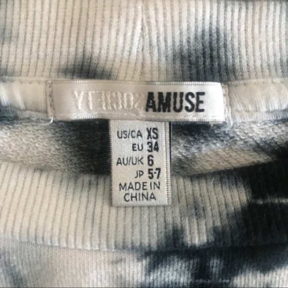 AMUSE SOCIETY Fringe Tie-Dye Sweatshirt - Picture 8 of 8